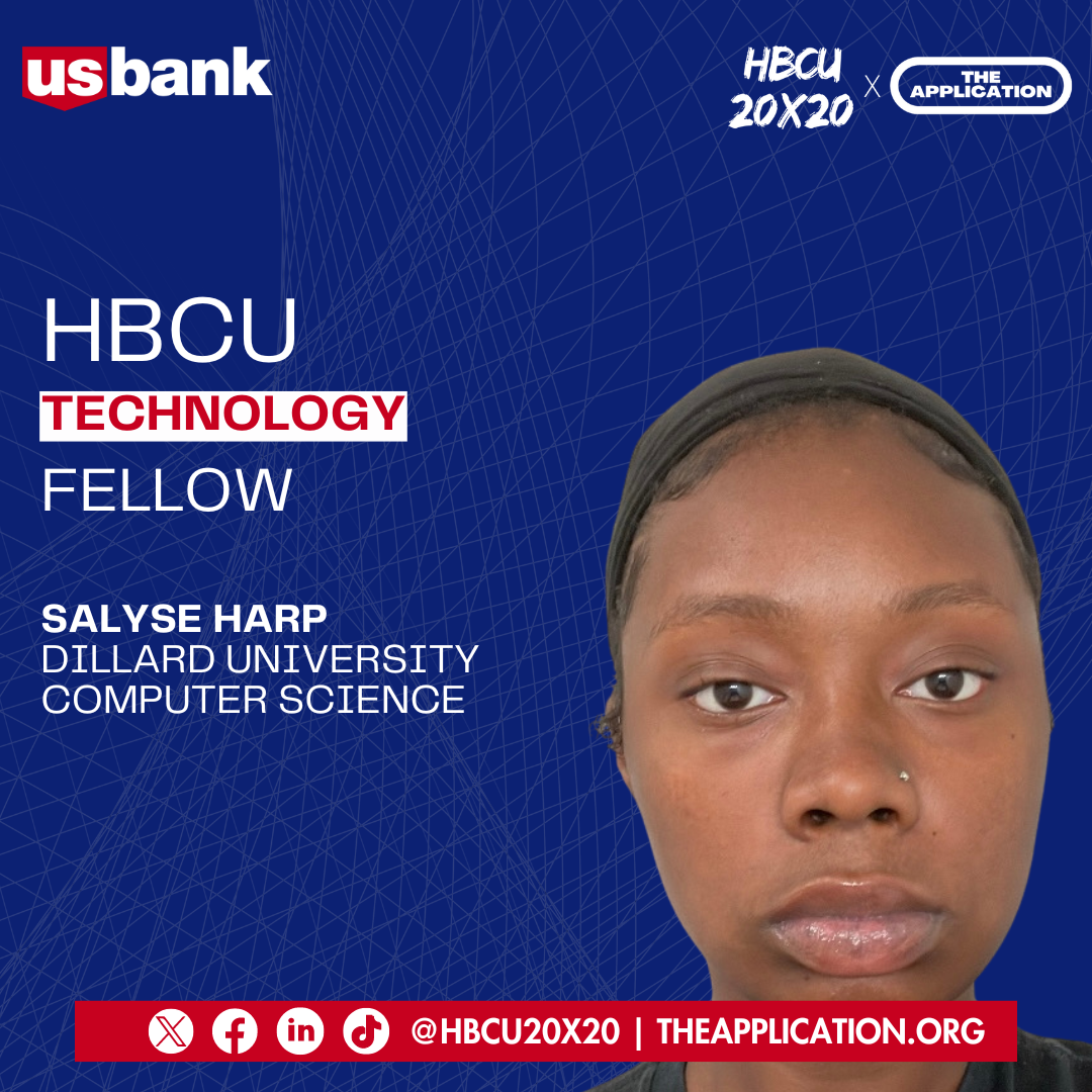 U.S. Bank + HBCU 20x20 Technology Fellowship (Cohort III)